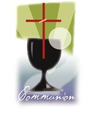 Communion with Red Cross