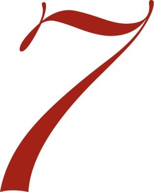 Red Number 7