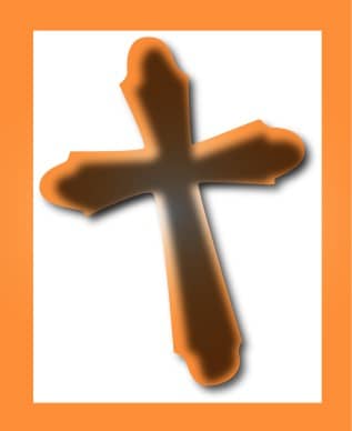 Brown Boxed Cross