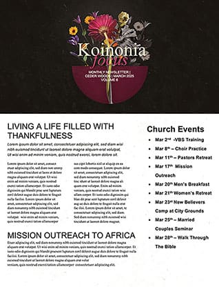 Hope Renewed: Newsletter