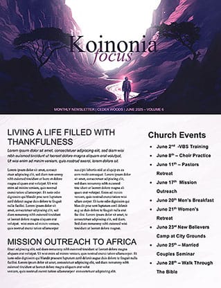 Living Hope: Newsletter