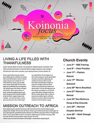 Guest Speaker: Newsletter