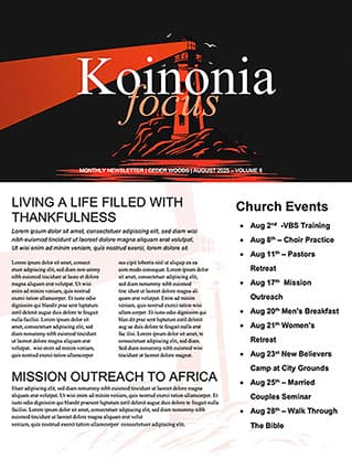 Guiding Light: Newsletter