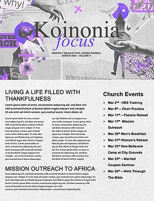 Rediscover Church: Newsletter
