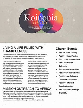 Boundless: Newsletter