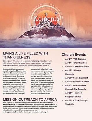 Ascension Sunday: Newsletter
