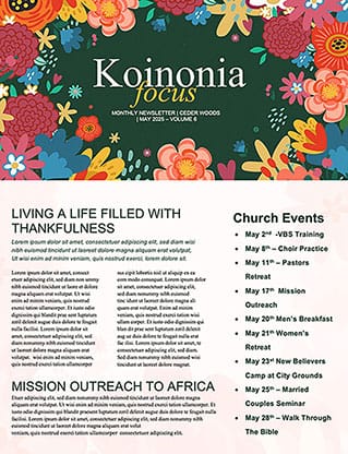 Love You Mom: Newsletter