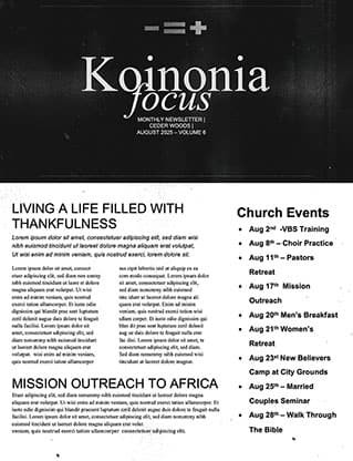 Less Is More: Newsletter