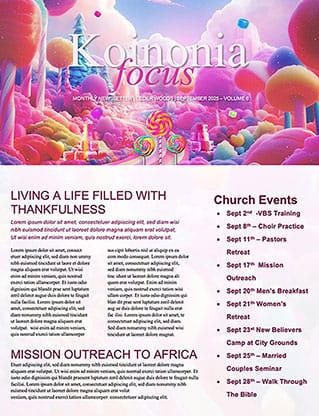 Candy Land: Newsletter