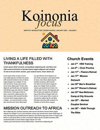 Come Together: Newsletter