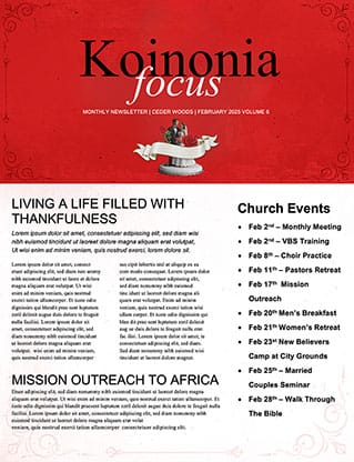 Love & Marriage: Newsletter