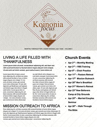 Moral Of The Story: Newsletter