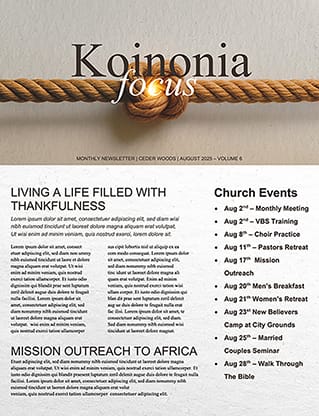 The Third Strand: Newsletter