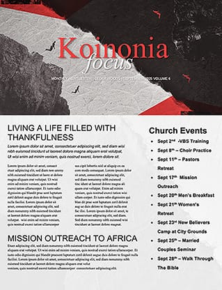 Us Vs Them: Newsletter