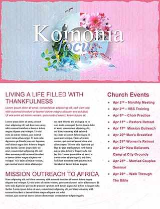 New Mercies Collage Bloom: Newsletter