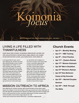 Rooted Rustic Roots: Newsletter