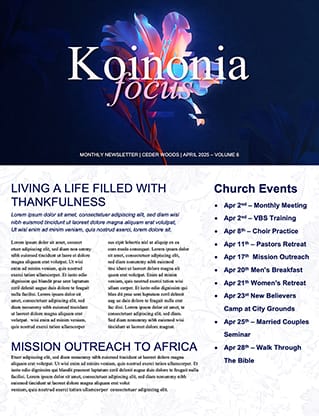 Flourish Neon Flower: Newsletter