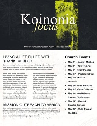 Sent Compass Footprints: Newsletter