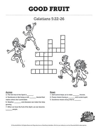 ShareFaith Media Good Fruit: Coloring Pages ShareFaith Media