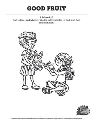Good Fruit: Coloring Pages