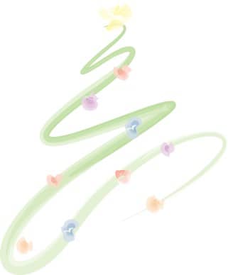 Abstract Christmas Tree