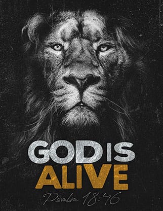 God is Alive: Flyer