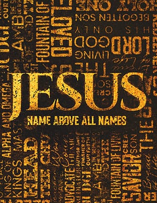 Jesus Name Above All Names: Flyer