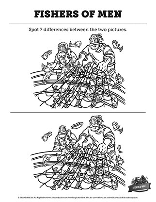 Fishers of Men: Spot the Difference