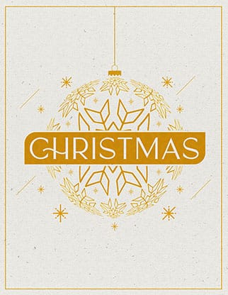 Golden Christmas: Flyer