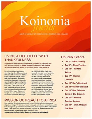 Services Canceled: Newsletter