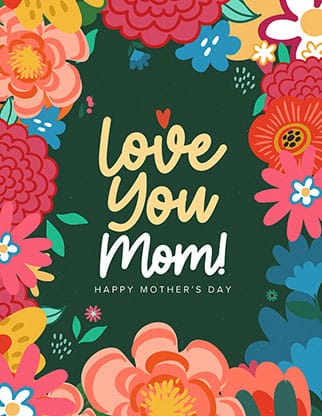 Love You Mom: Flyer
