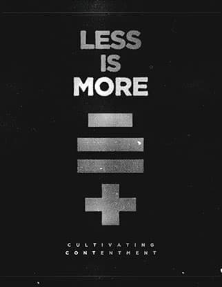 Less Is More: Flyer