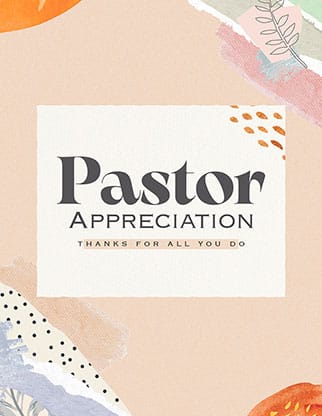 Pastor Appreciation: Flyer