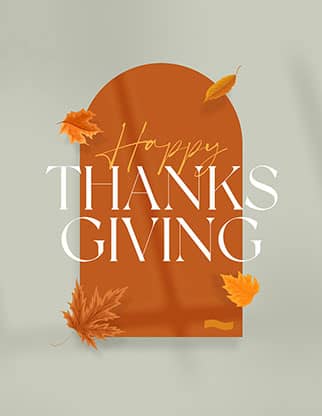 Happy Thanksgiving: Flyer