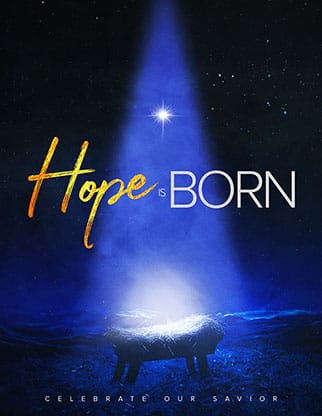 Hope Is Born: Flyer