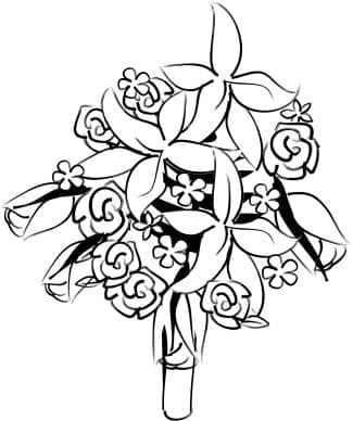 Altar Flower Bouquet