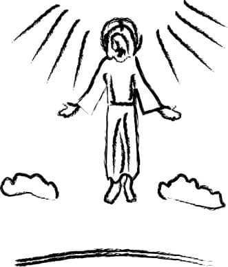 Ascension Jesus Clipart Images