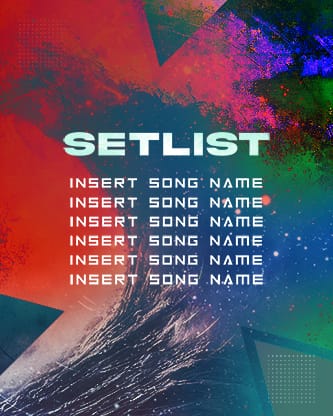 Awaken Triangle Ocean - Setlist: Social Post