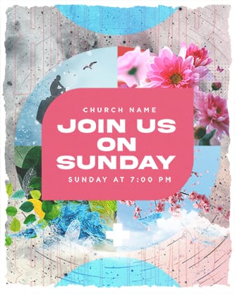 New Mercies Collage Bloom - Service Times 3: Social Post