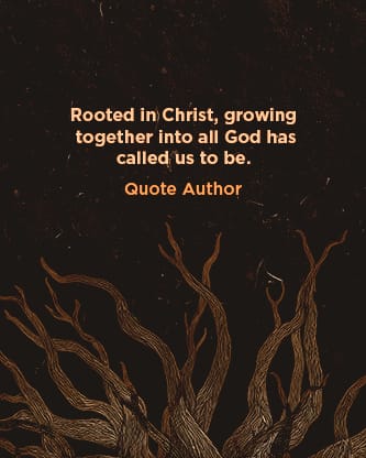 Rooted Rustic Roots - Quote: Social Post