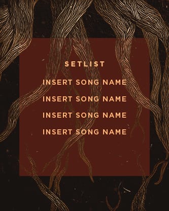 Rooted Rustic Roots - Setlist: Social Post