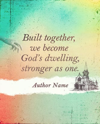 Built Together - Quote: Social Post