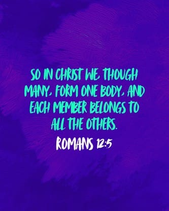 One Body Vibrant Mosaic - Social Scripture 1: Social Post
