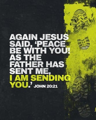 Sent Compass Footprints - Social Scripture 2: Social Post