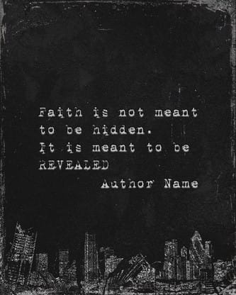 Unashamed Chalkboard - Social Quote: Social Post