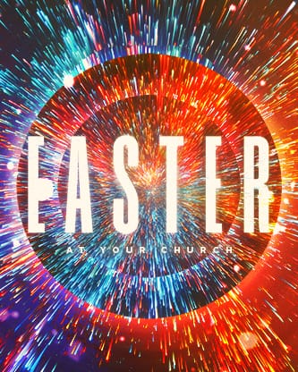 Easter At Your Church - Bright Vortex: Social Post