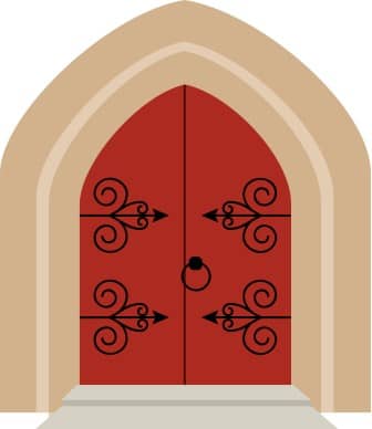 Cathedral Style Church Doors