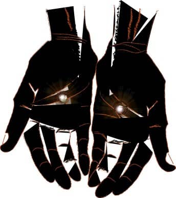 Marks in the Palms of His Hands