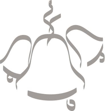 Trio of Gray Line Bells