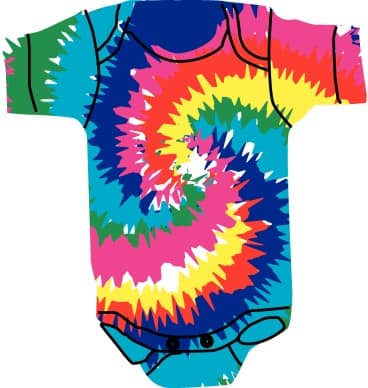 Hippie Baby Onesie